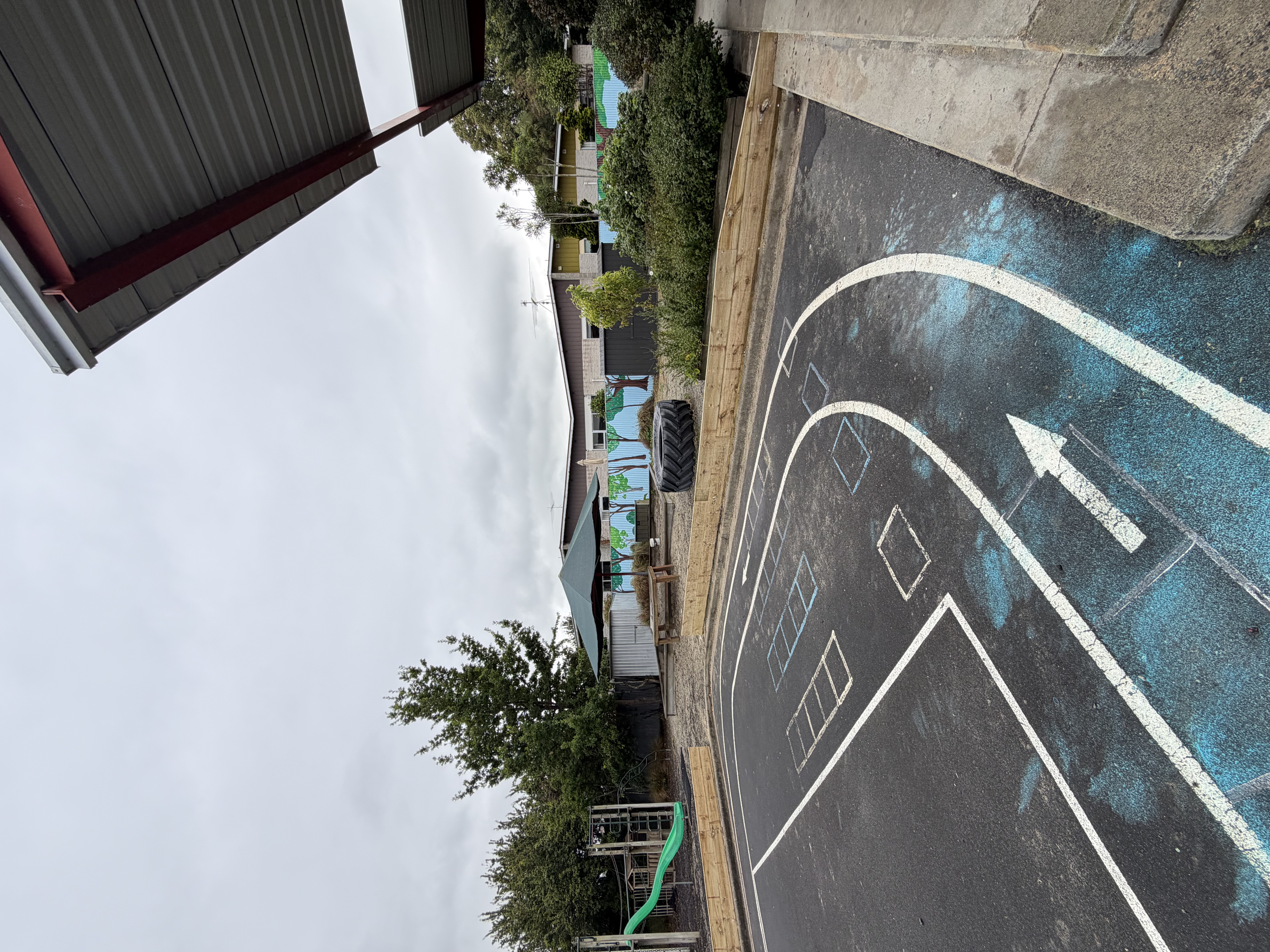 School playground court build by Toomey Building, Dunedin
