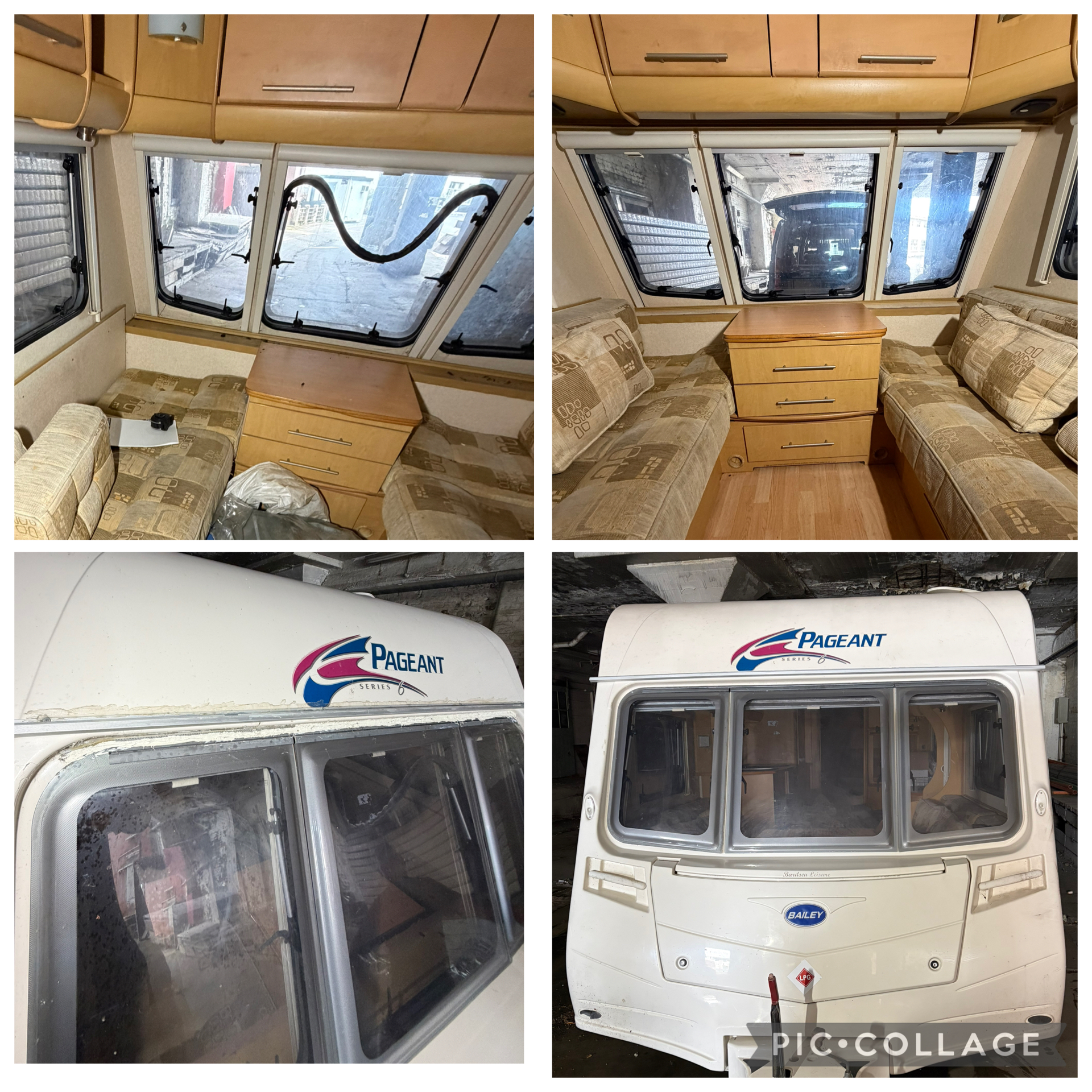 Bailey Pageant caravan refurbishment by Toomey Building
